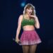 Following a tease from the Empire State Building, Taylor Swift's, 35, fans are convinced that the singer is about to release new music; Swift pictured during her Eras Tour in London in 2024