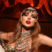 Taylor Swift sparkles on The Life of a Showgirl cover