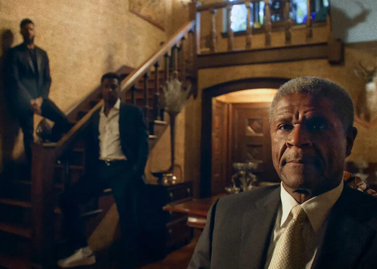 Magic City Legacy Michael 'Mr Magic' Barney, Michael 'Lil Mg' Barney Jr, and Julian 'Juju' Barney. (Starz)