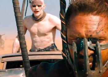Tom Hardy in <em><a class="link " href="https://www.giantfreakinrobot.com/topic/mad-max" rel="nofollow noopener" target="_blank" data-ylk="slk:Mad Max;elm:context_link;itc:0;sec:content-canvas">Mad Max</a>: Fury Road</em>