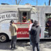 The FatKidFood Co. smash burger concept from Oregon films March 26,2025, at Slice of Life in downtown Wilmington for The Great Food Truck Race show on the Food Network.