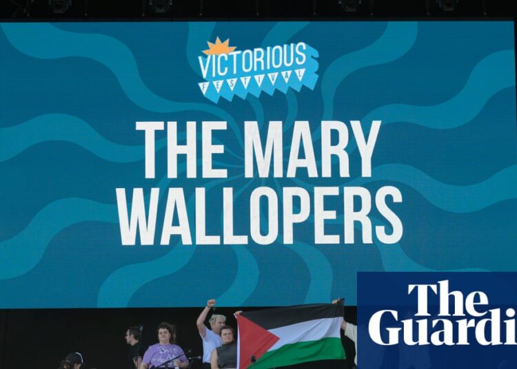 The Last Dinner Party and Vampire Weekend condemn festival after Mary Wallopers’ set pulled over Palestine flag | Music