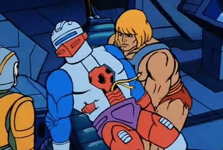 Roboto in the 1983 Masters of the Universe cartoon