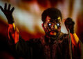 The Weeknd performs during his After Hours Til Dawn concert at Nissan Stadium in Nashville, Tenn., Tuesday, Aug. 12, 2025.