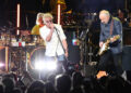AUSTIN, TEXAS - MAY 03: Roger Daltrey and Pete Townshend of The Who perform onstage during The Who Hits Back! Tour on May 03, 2022 at Moody Center in Austin, Texas.