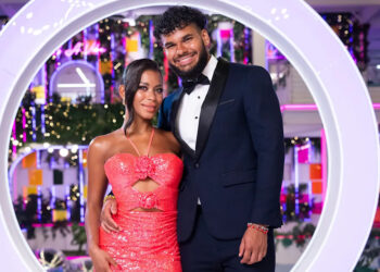 Amaya Espinal and Bryan Arenales