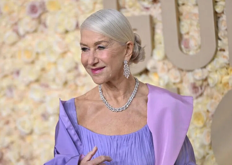 Actress Helen Mirren arrives for the Golden Globe Awards in 2024. She described the "Thursday Murder Club" as a college reunion of sorts. File Photo by Jim Ruymen/UPI