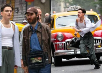 Timothée Chalamet on the