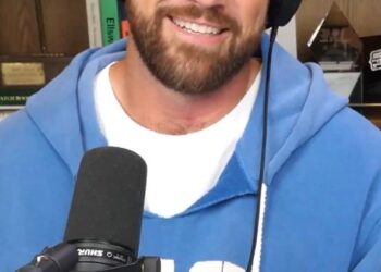 Travis Kelce on the New Heights podcast.