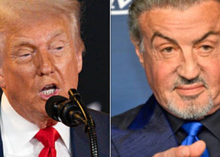Trump's Sylvester Stallone Announcement Takes Aggravating Turn For Many