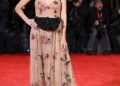 Naomi Watts attends the Jay Kelly red carpet during the 82nd Venice International Film Festival on August 28, 2025 in Venice