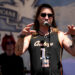 Cody Canada of Cross Canadian Ragweed introduces Waves In April on April 10 outside Boone Pickens Stadium before "The Boys from Oklahoma" concert in Stillwater.