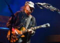 Neil Young performs at Glastonbury festival 2025.  - Credit: Jim Dyson/Redferns