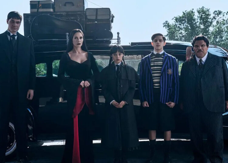 The Addams Family in Netflix hit Wednesday.