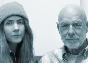 Beatie Wolfe and Brian Eno.