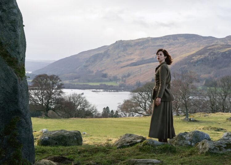 Hermione Corfield as Julia Moriston in Outlander: Blood of My Blood