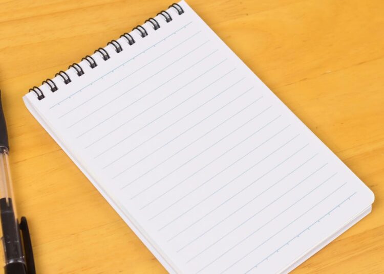 When inspiration strikes — did you pack a pen?