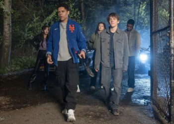 Francisco Roman /©Disney+ / Courtesy Everett Collection Galilea La Salvia, Stony Blyden, Francesca Noel, Sam McCarthy, Elijah M. Cooper in 'Goosebumps'.