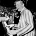 Jerry Lee Lewis, young rock and roll prince, bellows there's a "Whole Lot of Shakin' Goin' On," on Jan 18, 1958, during the Record Hop show at the Tennessee State Fairgrounds Coliseum in Nashville.