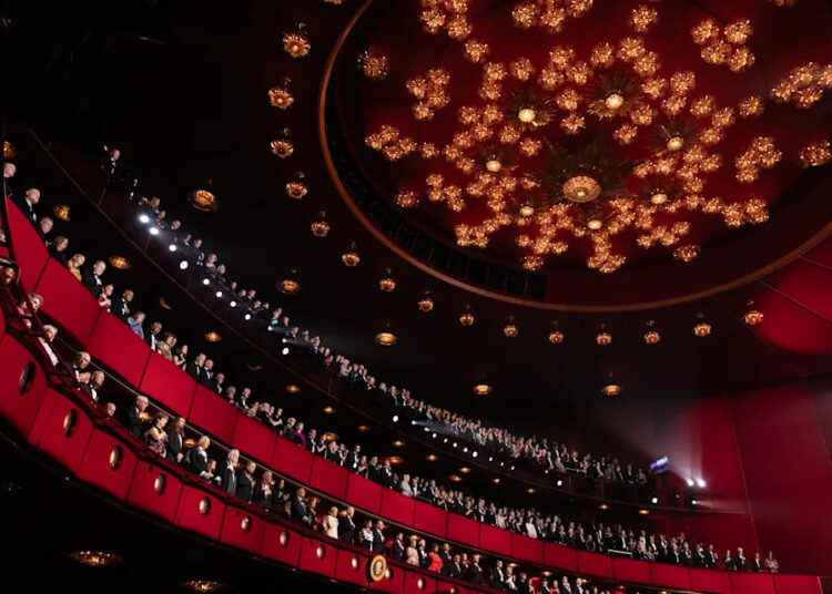 President Joe Biden and first lady Jill Biden attend the Kennedy Center Honors in December 2024. - (Maansi Srivastava/For The Washington Post)