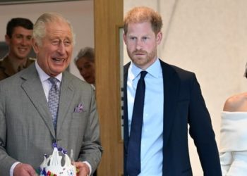 Speculation arises that Prince Harry may soon meet King Charles III during a UK trip next month, potentially rekindling their relationship.(AP)