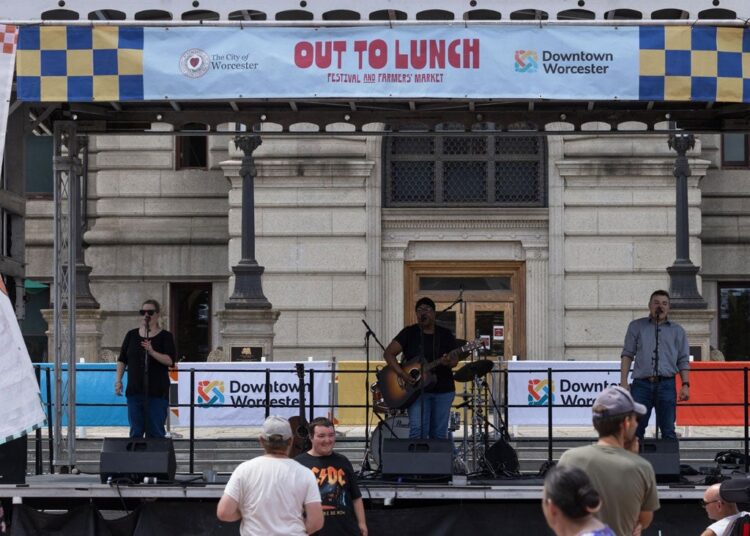 Worcester's Out to Lunch Festival Celebrates Community Through Entertainment, Food, and Fun