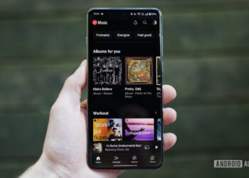 YouTube Music app running on an Android phone.