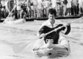 David Letterman, then a regular on variety show Mary, kayaked for CBS in 1978’s Battle of the Network Stars, a show THR lauded for capturing the high-spirited atmosphere and intense competitiveness.