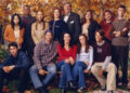 Keiko Angena, Yanic Truesdale, Liza Weil, Kelly Bishop, Edward Herrmann, Melissa McCarthy, Liz Torres, Sean Gunn, Milo Ventimiglia, Scott Patterson, Lauren Graham, Alexis Bledel, and Jared Padalecki in 'Gilmore Girls'