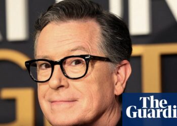 ‘I am extremely sad’: celebrities react to the end of Stephen Colbert’s Late Show | Stephen Colbert