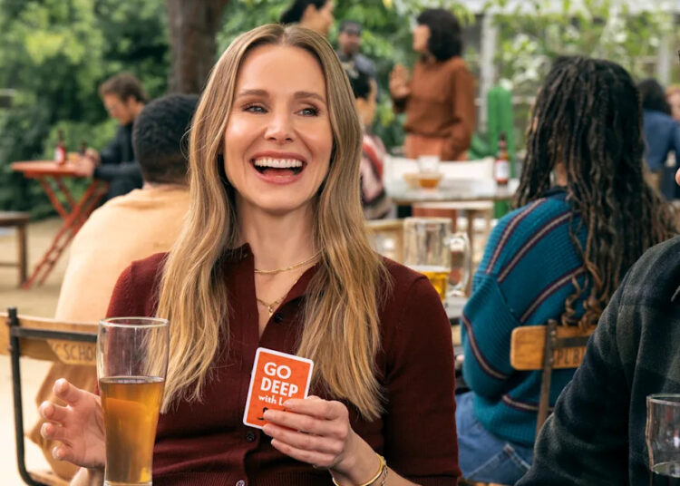 Kristen Bell in Season 2 of <em>Nobody Wants This</em><cite>Erin Simkin/Netflix</cite>