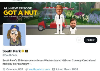 <span class="wp-caption-text">X/SouthPark</span>