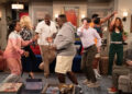 “Welcome to the New Normals” – The Johnsons and Butlers face big changes and unexpected challenges as Tina discovers a new passion, Malcolm navigates work and family boundaries and Courtney takes a major step with Marty. Meanwhile, Dave’s tech experiment backfires and Gemma’s parenting plan goes awry, on the season eight premiere of THE NEIGHBORHOOD ,Monday, Oct. 13 (8:00-8:30 PM, ET/PT) on the CBS Television Network, and streaming on Paramount+ (live and on-demand for Paramount+ Premium plan subscribers, or on-demand for Paramount+ Essential subscribers the day after the episode airs)*. Pictured: Tichina Arnold as Tina, Sheaun McKinney as Malcolm, Cedric The Entertainer as Calvin, Max Greenfield as Dave and Skye Townsend as Courtney. Photo: Monty Brinton/CBS ©2025 CBS Broadcasting, Inc. All Rights Reserved.