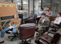 Cast of 'The Paper'  - Credit: John P. Fleenor/PEACOCK