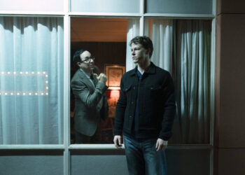 THE RAINMAKER -- Episode 102 -- Pictured: (l-r) PJ Byrne as Deck Shifflet, Milo Callaghan as Rudy Baylor -- (Photo by: Jonathan Hession/USA Network)