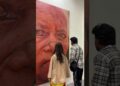 Finally reached Indian Art fair #minivlog #lavinagar #indore #delhi #painting #indianartfair
