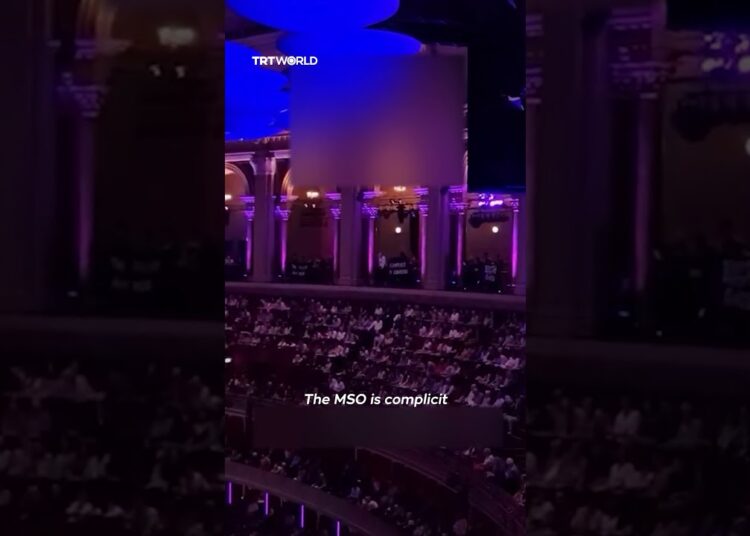 Jewish Artists for Palestine disrupt BBC festival over Gaza genocide