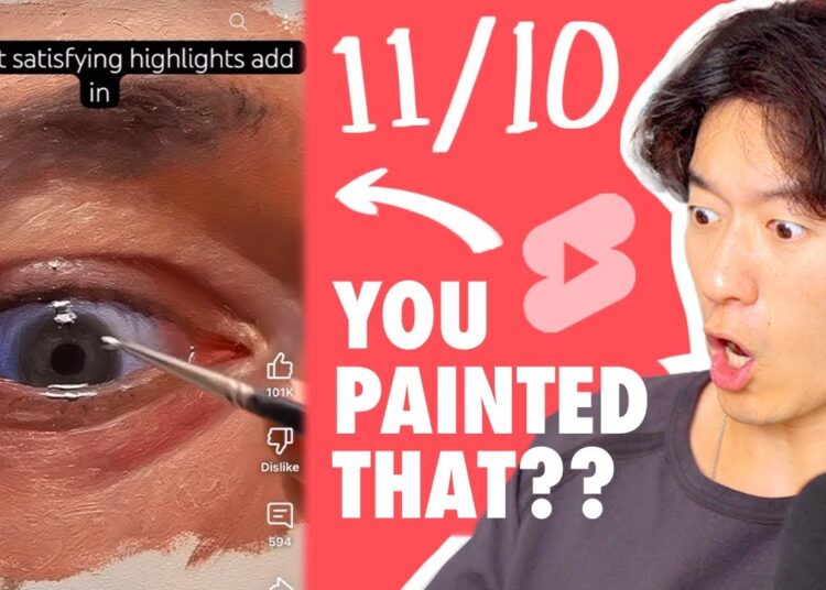 RATING YOUTUBE SHORTS ART TUTORIALS 🤯 8