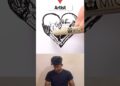 Can you Draw….💔part-2#entertainment #drawing #brokenheart #artist #shorts