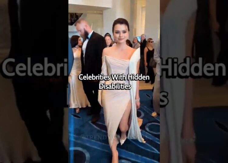Celebrities Living with Hidden Disabilities😨🥺
