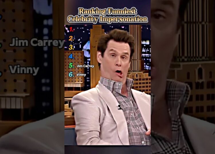 Imitate them In Front Of The Actual Person  #ranking #celebrity #funny #viral