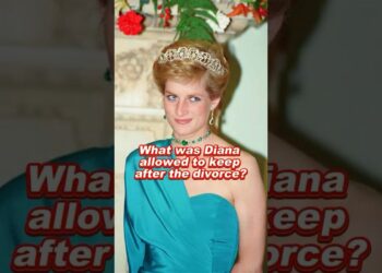 What was Diana allowed to keep after the divorce? #diana #royal #king #royal #princess #queen