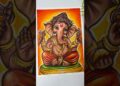 Ganpati Bappa Drawing 😍#shorts #art #drawing #ganpati #ganesha #ganeshchaturthi