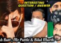 Rajab Butt , Mr Pattlo and Bilal Marth Interesting Questions / Answer & Gossips #rajabfamily #pattlo