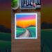 🎨Peaceful Countryside Sunset | Easy Oil Pastel Art 🌅  #art #drawing  #oilpastel