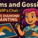 🎨✨ Gems and Gossip: WIP & Chat – LIVE DIAMOND PAINTING ✨🎨