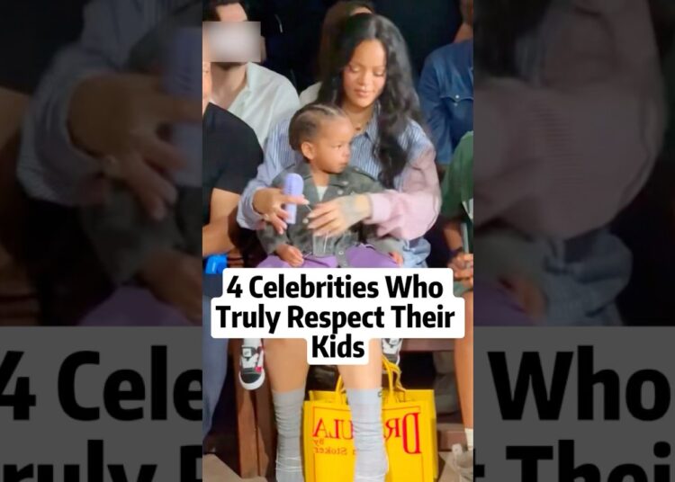 4 Celebrities Who Truly Respect Their Kids #famous #celebrity #fyp