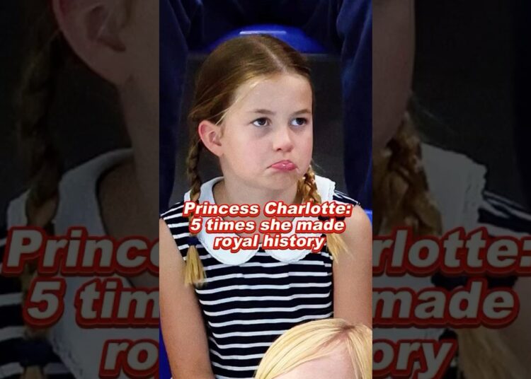 Princess Charlotte: 5 times she made royal history #princesscharlotte #royal #kate #charlotte