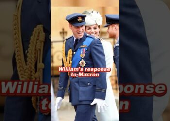 William’s response to Macron #william #kate #charles #macron #royal