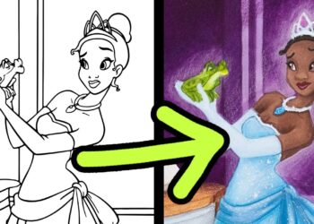 Artist VS ‘CHILDRENS’ Disney Coloring Book
